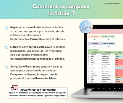 Suivi de recherche d'emploi
